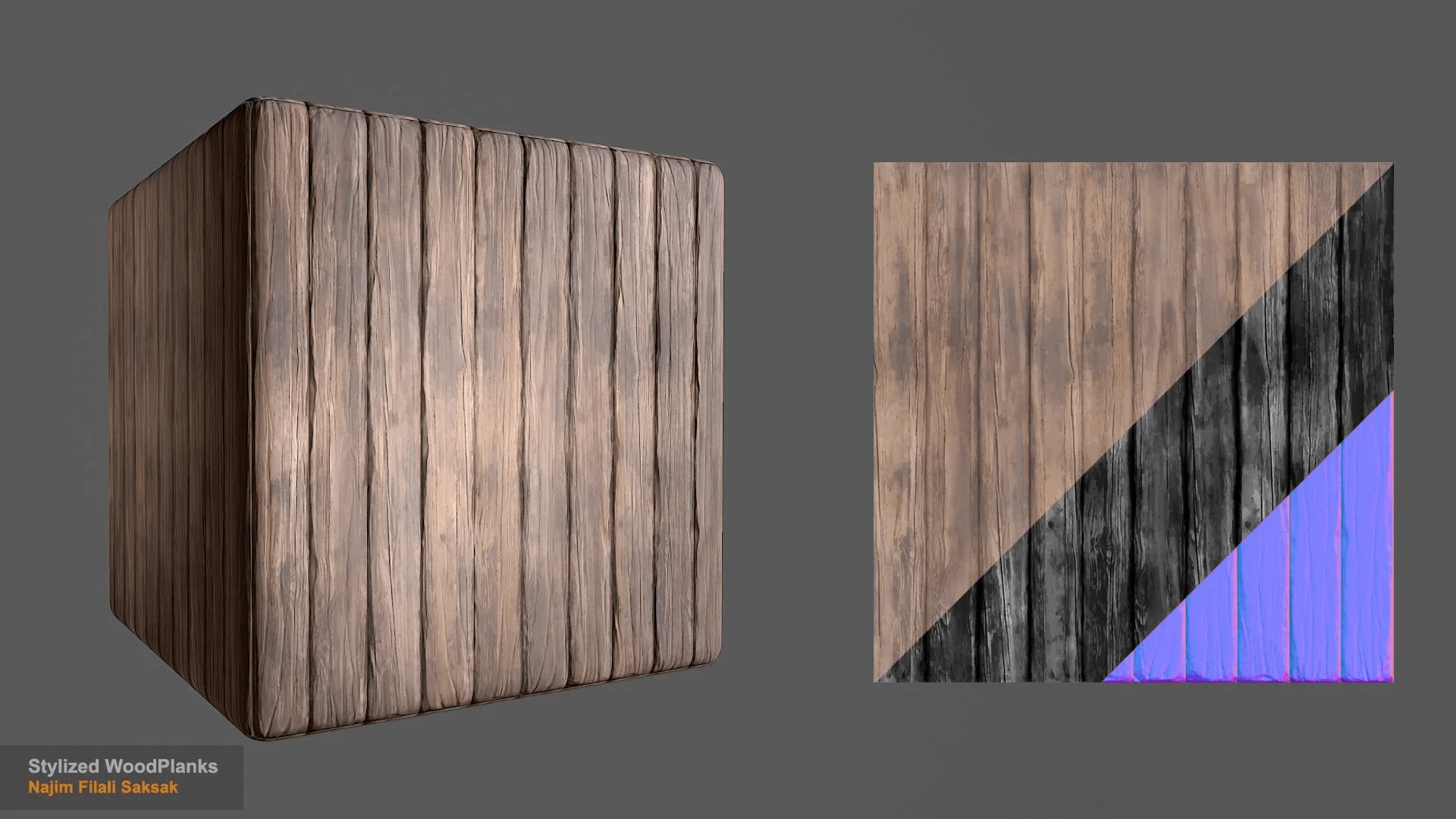 Stylized Wood Planks — 1