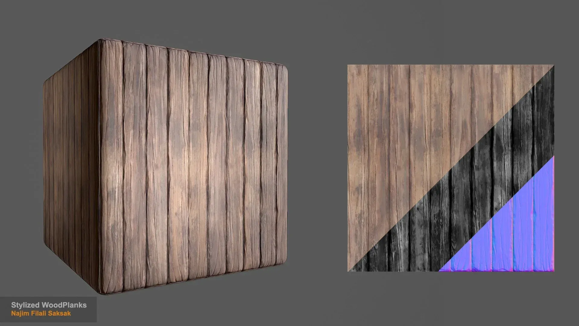Stylized Wood Planks — 1