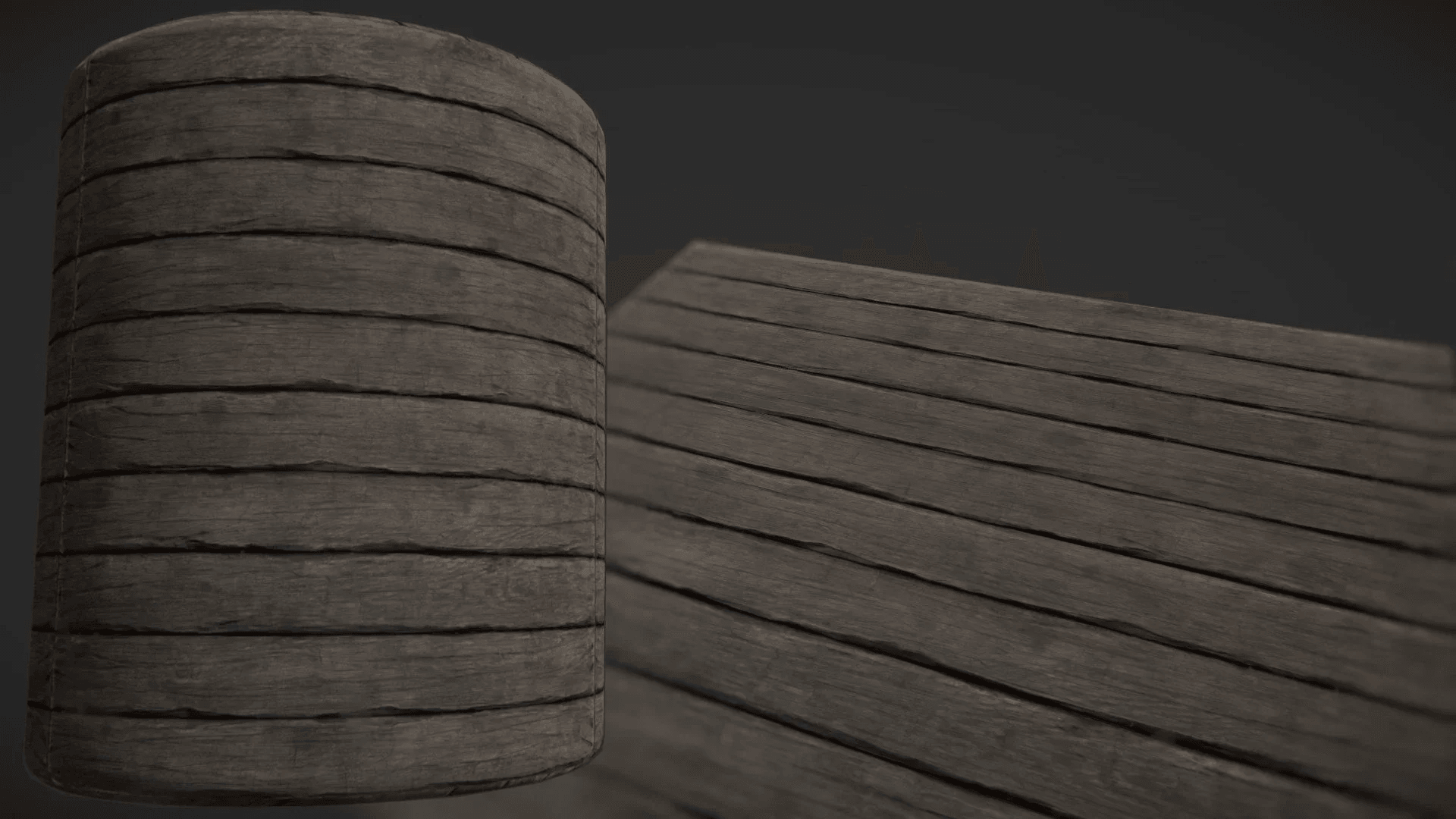 Stylized Wood Planks — 2
