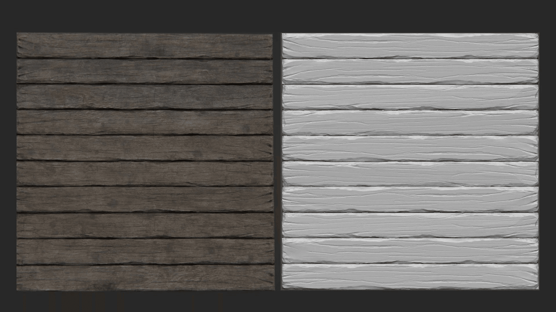 Stylized Wood Planks — 3